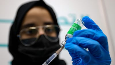 A nationwide vaccination drive has proved successful but safety measures remain key to limiting coronavirus infections. AFP