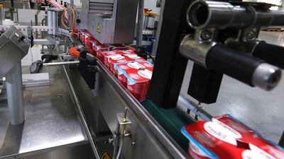 The company has invested about Dh750 million in the past seven years into its factories, transport vehicles, manpower and quality control, according to Fasahat Beg, the general manager of the consumer business division at Agthia. Delores Johnson / The National