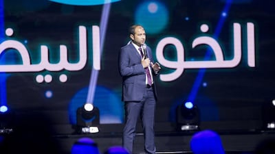 Raed Saleh from the White Helmets, who were the subject of an Academy Award winning Netflix documentary this year. Often the first and only emergency services on the scene, they have braved bombings and chemical attacks to help civilians in northern Syria. Many have died on duty. Reem Mohammed / The National