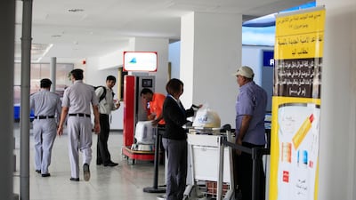 Ras Al Khaimah airport handles daily flights to and from India and Pakistan, along services to Egypt and Russia. Sarah Dea / The National