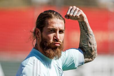 Spain's Sergio Ramos will be 35 by the time the Euros kick-off this summer. EPA