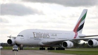 Airbus's biggest plane and its biggest gamble, the A380 wons rave reviews from customers and airlines. Its biggest support has come from Emirates Airline, which has 15 in operation and another 75 on order. Chris Ratcliffe / Bloomberg News