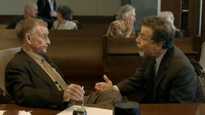 'The Staircase' digs into the case of Michael Peterson, a novelist who was convicted in 2003 of murdering his wife, Kathleen Peterson, after she was found unconscious at the bottom of a staircase in their home. Courtesy Netflix