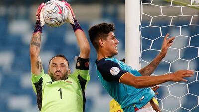 June 14: Colombia 1-0 Ecuador. AFP