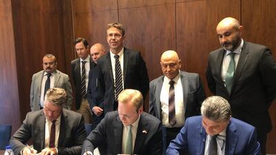 Basrah Gas Company and Shamara Holding signed a contract to provide power to the Rumaila facility. Courtesy BGC