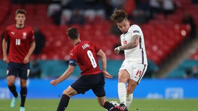 Kalvin Phillips 6 - The loud England contingent in the 19,104 crowd shouted ‘shoot’ whenever he got the ball. Man of the match against Croatia, he didn’t heed their advice. Capable of fine passes. Reuters