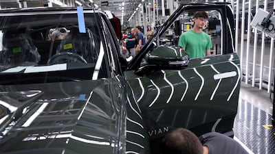 Rivian's factory in Normal, Illinois. Analysts and investors view Volkswagen's investment as a strategic move to address the German car maker's software challenges. Reuters