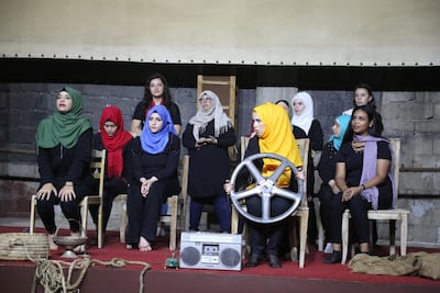 The performance. Photo / Qassem Istanbuli