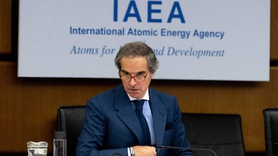 Rafael Grossi has repeatedly said he cannot verify whether Iran's nuclear activities are peaceful. AFP