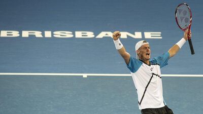 Lleyton Hewitt won his first title since 2010 on Sunday. Dave Hunt / EPA