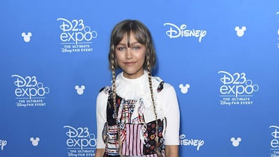 Grace VanderWaal at the D23 Expo 2019 at Anaheim Convention Centre on August 23, 2019 in California. AFP