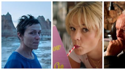 'Nomadland', 'Promising Young Woman' and 'The Father' are all tipped for Oscar nominations come March 15, but they're not for those seeking easy-watching escapist entertainment. AP