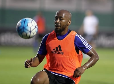 UAE superstar Ismail Matar, one of Al Wahda's most important players, thinks highly of Yahya Al Ghassani. Chris Whiteoak / The National