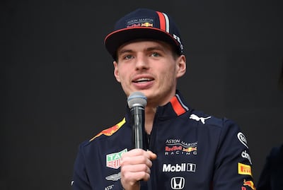 Red Bull Racing's Max Verstappen is well placed to give Honda first triumph in F1 since 2006. AFP