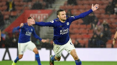 Striker: Jamie Vardy (Leicester) – Showed his clinical streak again with a treble to complete the 9-0 thrashing of Southampton and become the division’s top scorer. Reuters