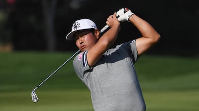 Hideto Tanihara in action. Ross Kinnaird / Getty Images