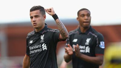 Philippe Coutinho produced a stunning winner to earn Liverpool three points at Stoke City in their Premier League opener. Clive Brunskill / Getty Images