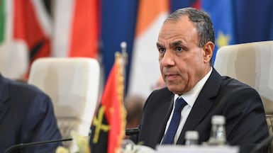 Egypt's Foreign Minister Badr Abdelatty said his country would respond with 'appropriate and firm measures' if its water rights were threatened AFP