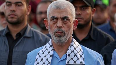 Hamas leader Yahya Sinwar was one of the masterminds of the October 7 attacks and is thought to be living in a network of tunnels under Gaza. AFP
