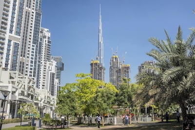 Bay Avenue Park. Dubai. Antonie Robertson/The National