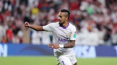 Caio. Scored the all-important equaliser against River Plate in the semi-finals to force the game in to extra time and penalty shootout which Al Ain would go on to win. He is adept at running with the ball at pace and create space for others, and above all, a danger to any opponent inside the box. Chris Whiteoak / The National