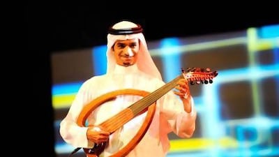 The Saudi singer Rabeh Saqer. AFP