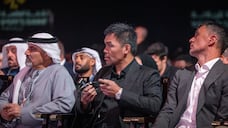 Manny Pacquiao at the World Sports Summit at Madinat Jumeirah in Dubai. Antonie Robertson / The National