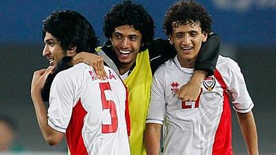 The UAE are one win away from the gold medal.