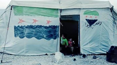 Child Tent at the Victims of War exhibition. Courtesy Pro Art Gallery Hermoine Macura