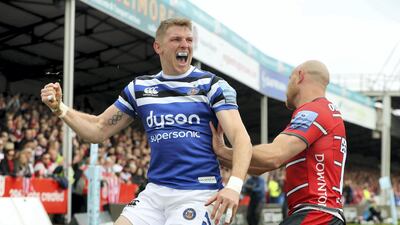 Ruaridh McConnachie, of Bath, was a late call-up to Eddie Jones' England squad for the 2019 Rugby World Cup. The wing wowed Dubai Rugby Sevens crowds with a sensational try way after the buzzer to settle a remarkable quarter-final against Scotland in 2016. Getty Images