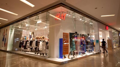 H&M has recently announced that it will be testing out the clothes rental industry. Razan Alzayani / The National