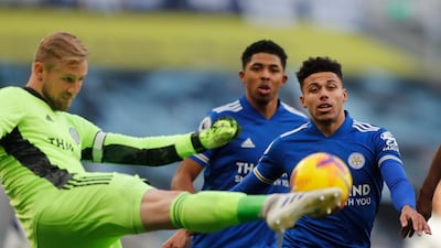 LEICESTER RATINGS: Kasper Schmeichel - 7. Held a Kane pile-driver and showed superb reflexes to deny Son from close range. Reuters