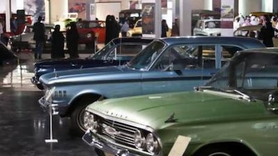 SHARJAH, UNITED ARAB EMIRATES, January 21, 2013. The Sharjah Car Museum re-opens after it was newly refurbished. (ANTONIE ROBERTSON / The National)