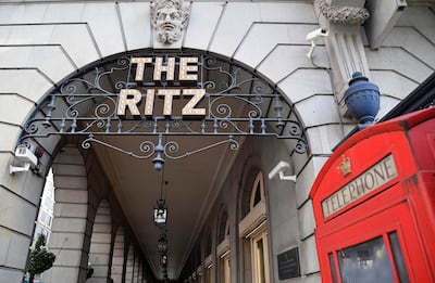 The Ritz hotel in Piccadilly, London. Reuters