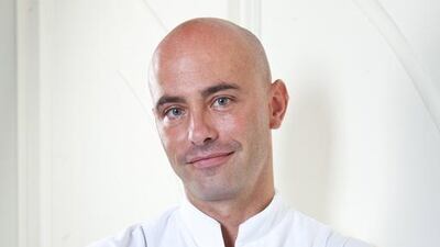The newly appointed chef Francisco Sanabria at Catalan. Courtesy Rosewood Abu Dhabi