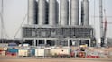 The Borouge 4 plant in Abu Dhabi remains under construction but is nearing completion. Pawan Singh / The National