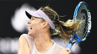 Maria Sharapova will make her second appearance at the Dubai Duty Free Tennis Championships. Joe Castro / EPA