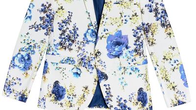 Heading out for the evening? Shrug this blazer onto shoulders before you hit the town; Dh604, B&SH