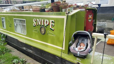 It's a 19-metre long, two-metre wide narrowboat without a mooring. Courtesy Kim Easton-Smith