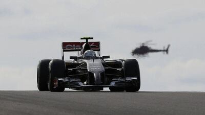 Esteban Gutierrez of Mexico has driven for Sauber this season. Adrees Latif / Reuters