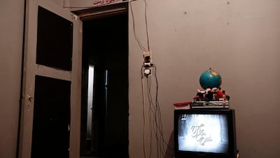 A view of an apartment at the Prosfygika housing complex in Athens.