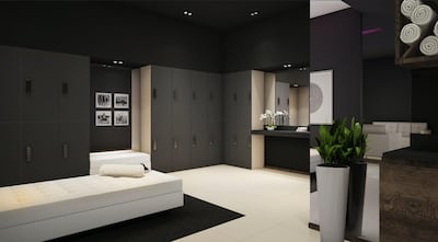 The lounge area at Embody Fitness. Courtesy Embody Fitness