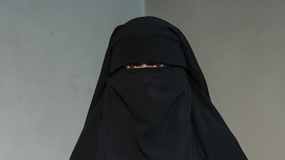 Ghalia Mohammed Yassin, 22, left Al Hol camp in June with her mother, Hiba, and two siblings. Ahmed Fallaha for The National