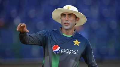 Younis Khan needs just 19 more runs to surpass Javed Miandad's Pakistan Test runs record of 8,832. Gareth Copley / Getty Images