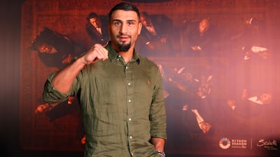 Agit Kabayel poses for a photo as he arrives ahead of the Day of Reckoning. Getty Images