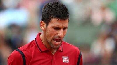 Novak Djokovic takes on Roberto Bautista-Agut second on Court Philippe Chatrier. Julian Finney / Getty Images