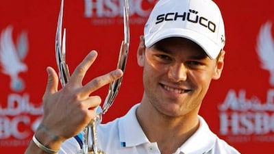 Martin Kaymer cantered to a win at the Abu Dhabi Golf Championship.
