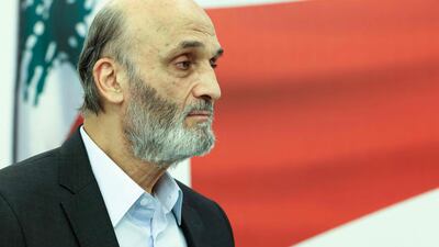 Samir Geagea, leader of the Christian Lebanese Forces party, appears intent on filling a political vacuum in Lebanon. AFP