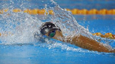 Swimmer Danny Yeo Kai Quan of Singapore competes during the men’s 4x200m Freestyle Relay final at the 27th SEA Games in Naypyitaw in this December 12, 2013 file photo. (REUTERS/Soe Zeya Tun)