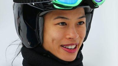 Vanessa Mae is competing for Thailand in the women's giant slalom at the Winter Olympics. Clive Rose / Getty Images